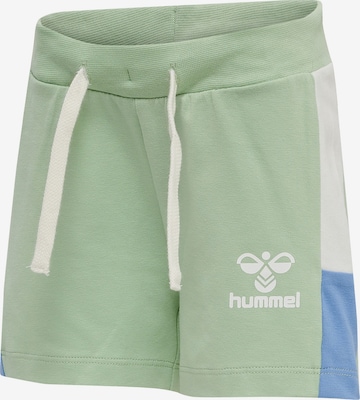 Regular Pantalon 'Elio' Hummel en vert
