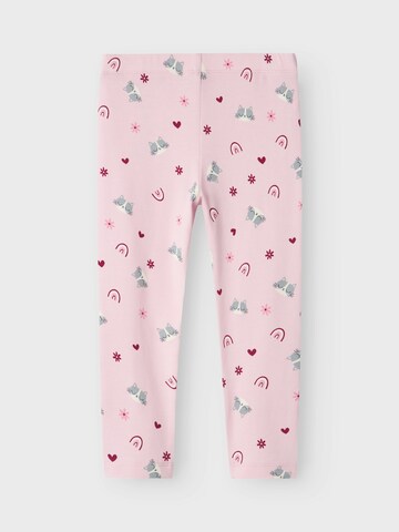 NAME IT Skinny Leggings 'NMFBILINE' in Pink
