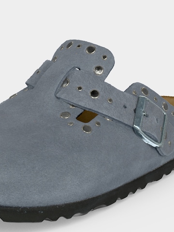 BIRKENSTOCK Plätu 'Boston', värv sinine