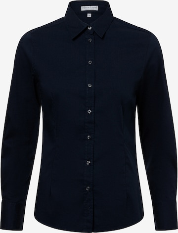 Chemisier Marie Lund en bleu : devant