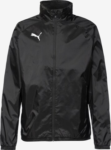 PUMA Performance Jacket 'teamGOAL' in Black: front