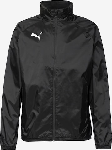 PUMA Regenjacke 'teamGOAL' in Schwarz: predná strana