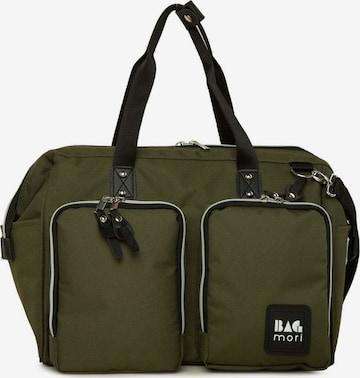 Bagmori - Bolsa de maternidade em verde: frente