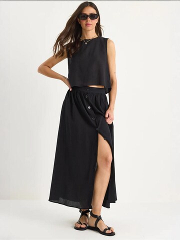 Bianco Lucci Broekpak in Zwart: voorkant