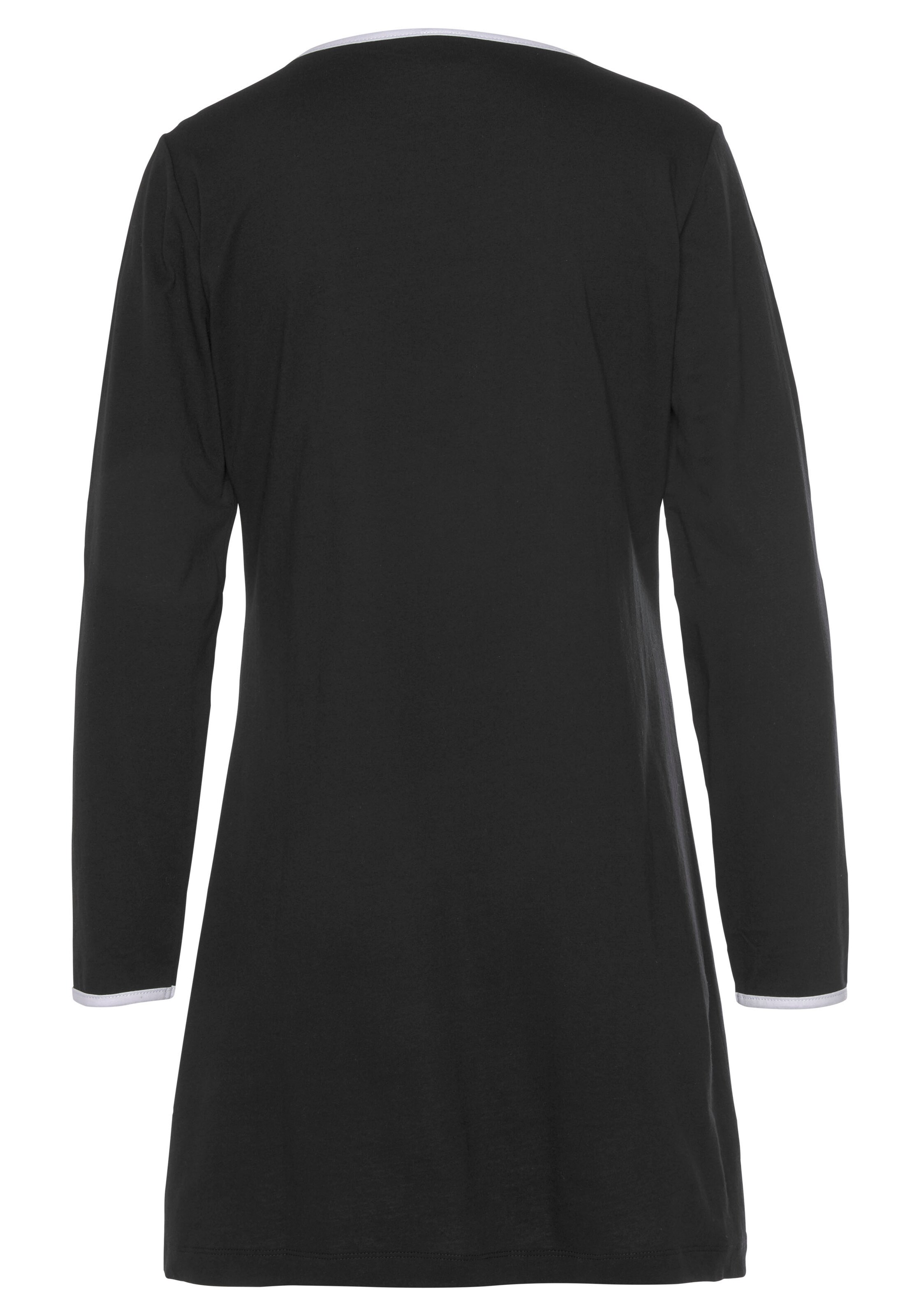 PEANUTS Nightgown in Black