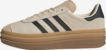 ADIDAS ORIGINALS Низкие кроссовки 'Gazelle Bold' в Белый: спереди