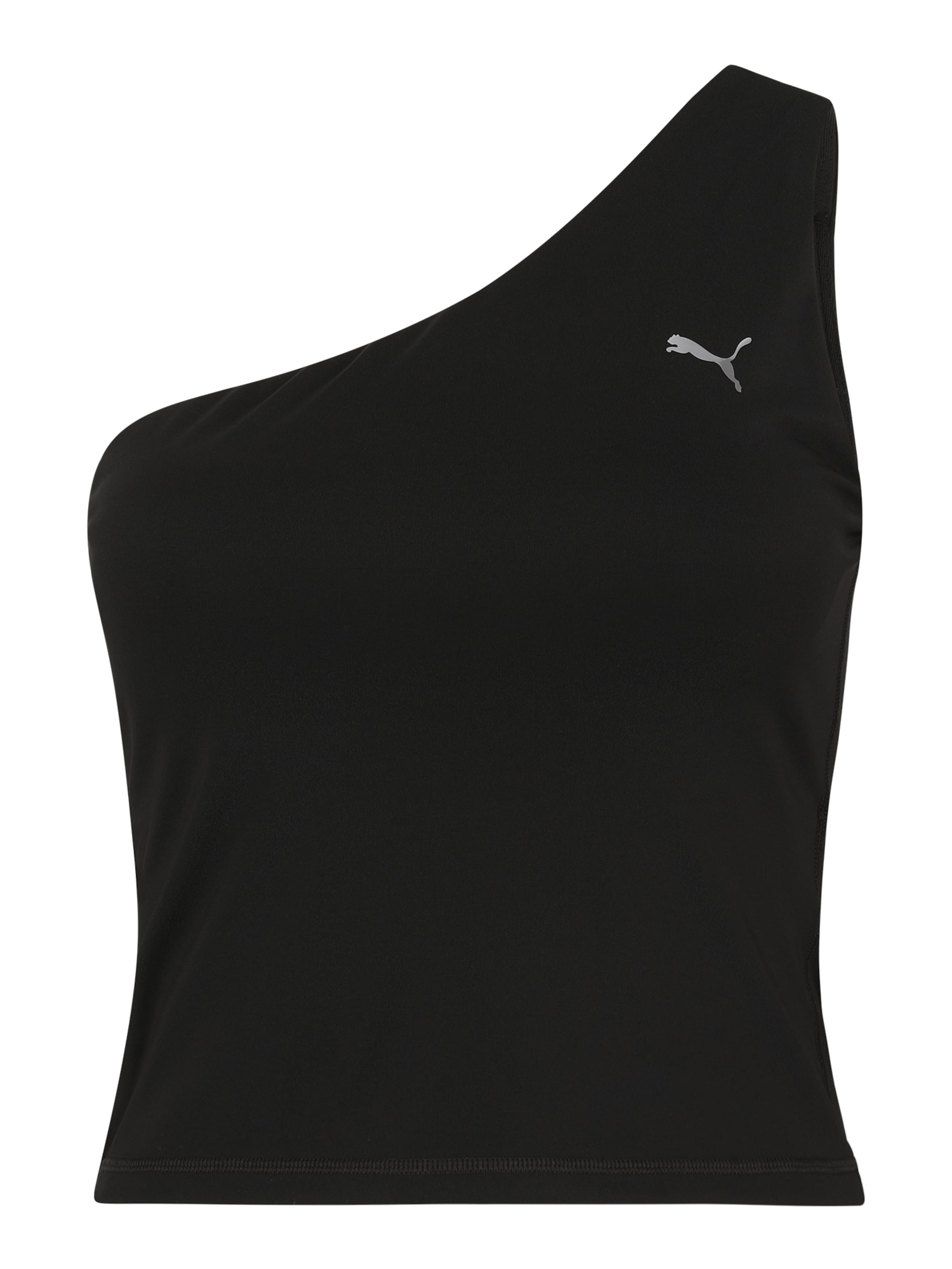 PUMA Спортивный топ 'PWRSHAPE 2' в Черный: спереди