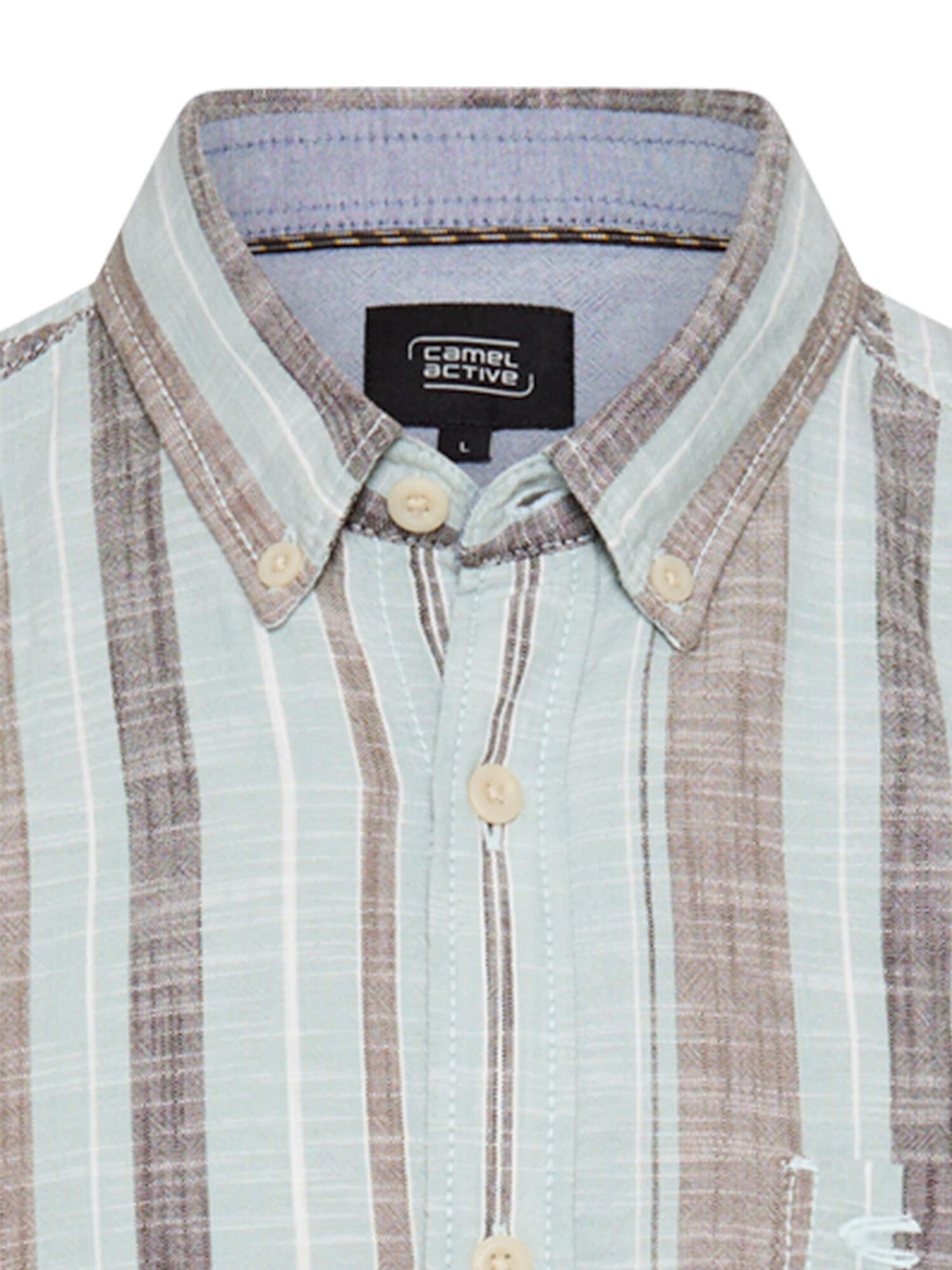 CAMEL ACTIVE Regular fit Button Up Shirt in Blue
