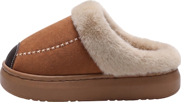 BONVERANO Slippers in Brown: front