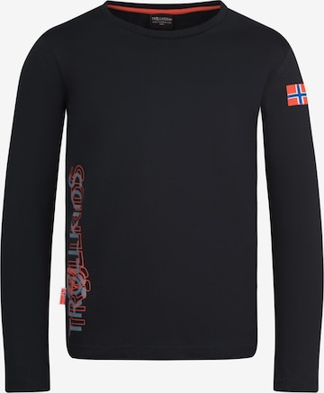 TROLLKIDS Performance Shirt in Black: front