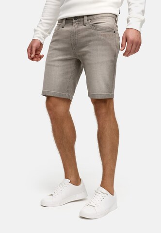 Coupe slim Jean 'Fly' INDICODE JEANS en gris
