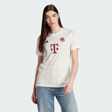 ADIDAS PERFORMANCE - Camisola de futebol 'Fc Bayern 23/24' em branco: frente