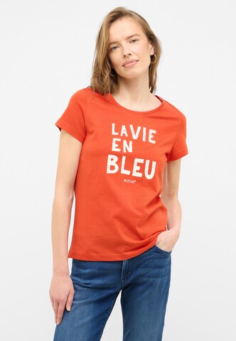 MUSTANG Shirt 'Alma' in Red