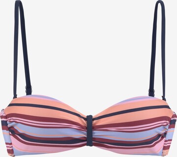 Bandeau Hauts de bikini s.Oliver en orange : devant