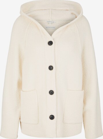 Cardigan TOM TAILOR en beige : devant