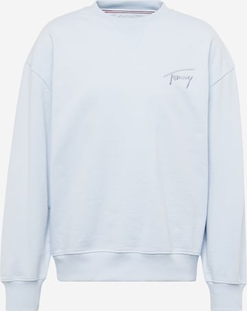 Tommy Jeans - Sweatshirt em azul: frente