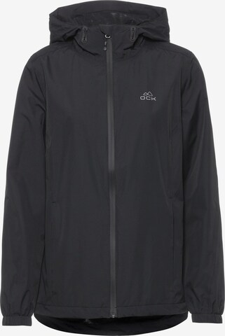 OCK Athletic Jacket in Black: front