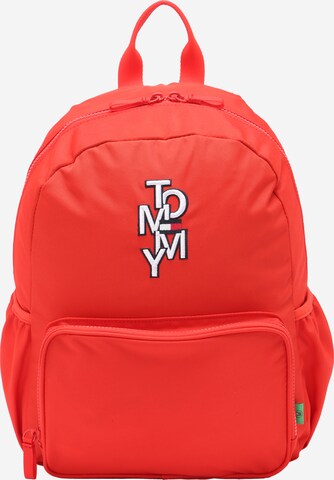 TOMMY HILFIGER Rucksack in Rot