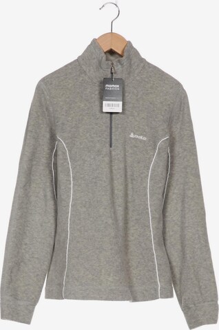 ODLO Sweatshirt & Zip-Up Hoodie in M in Grey: front