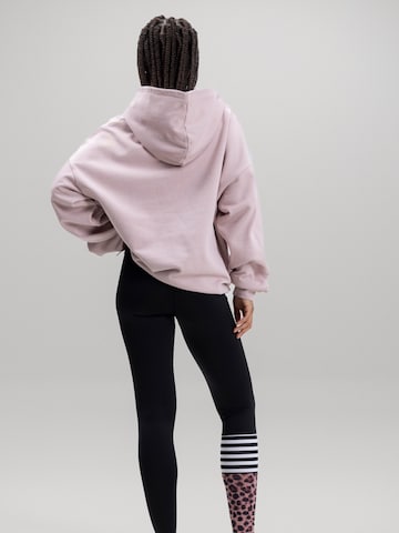 Hey Honey Sweatshirt 'Logo Hood' in Pink