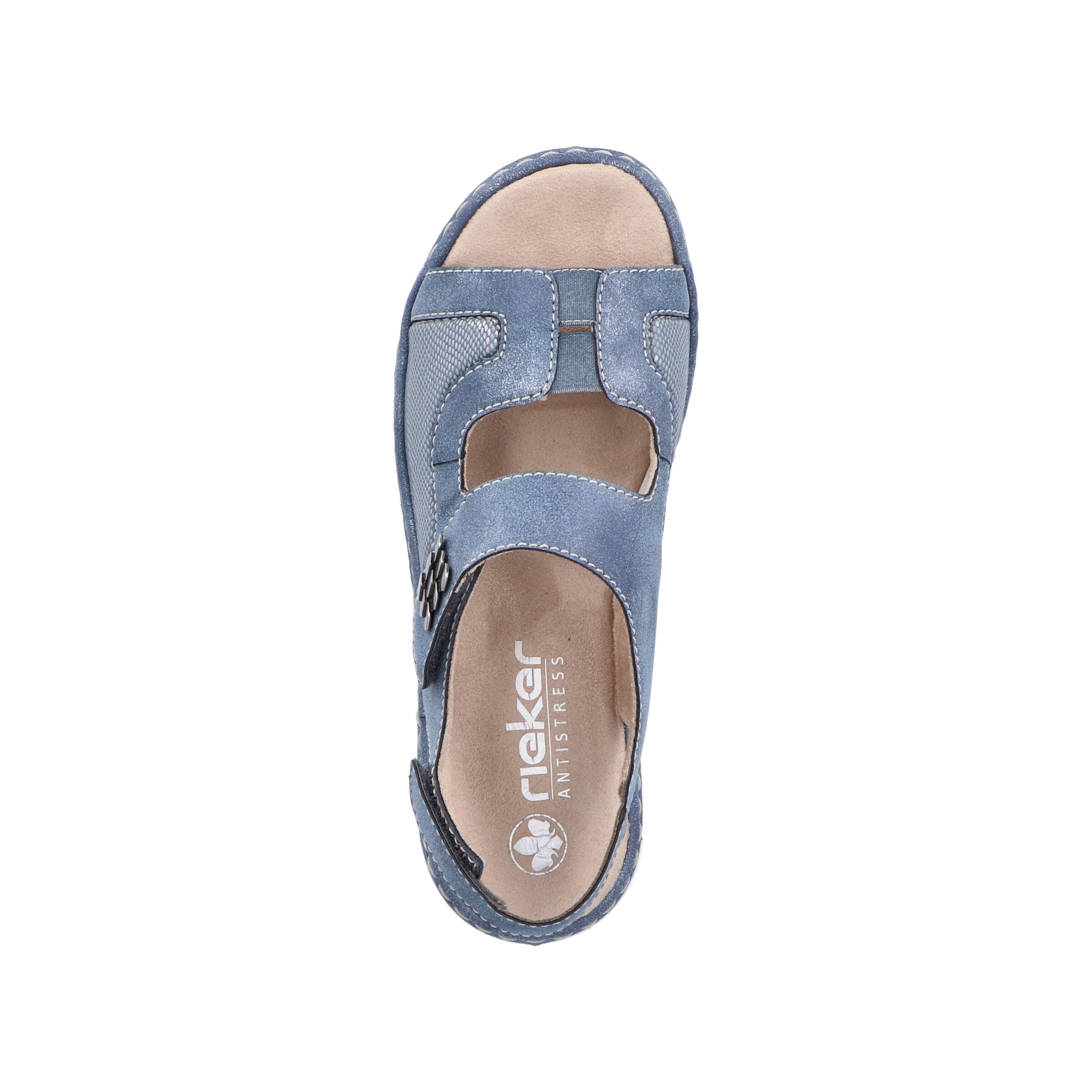 Sandales Rieker en bleu