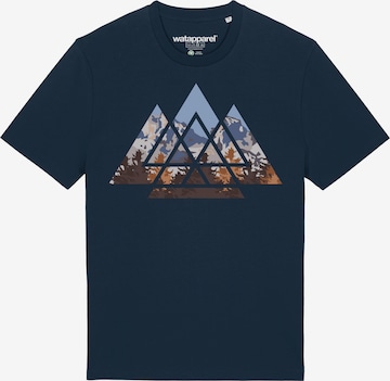 Watapparel Shirt in Blau: Vorderseite