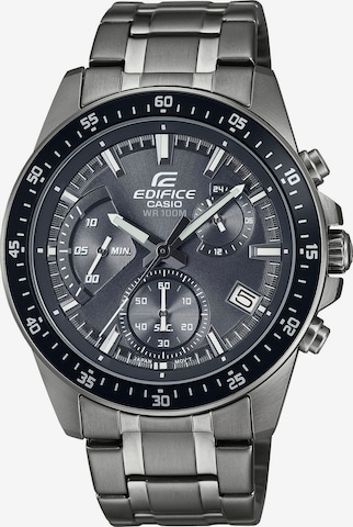 CASIO Analog Watch 'Edifice' in Grey: front