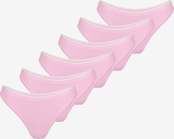 SLOGGI String 'GO Sense' in Roze: voorkant