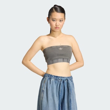 Top 'Essentials' di ADIDAS ORIGINALS in nero: frontale
