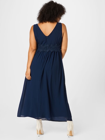 ABOUT YOU Curvy - Vestido 'Rana' em azul