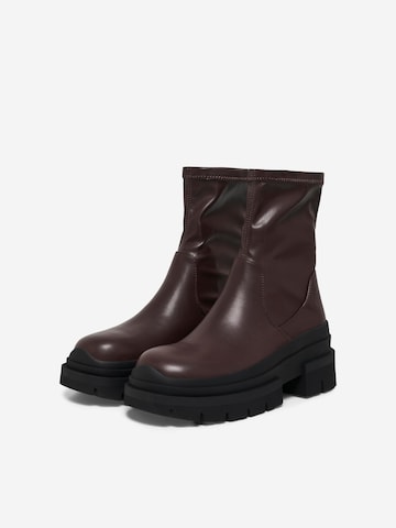 Bottines 'Beatrix' ONLY en marron