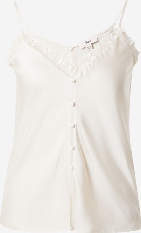 ETAM - Camiseta para dormir 'TENDRESSE' en beige: frente