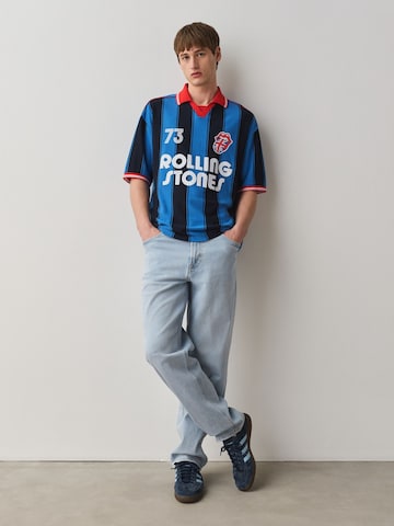T-Shirt Next en bleu