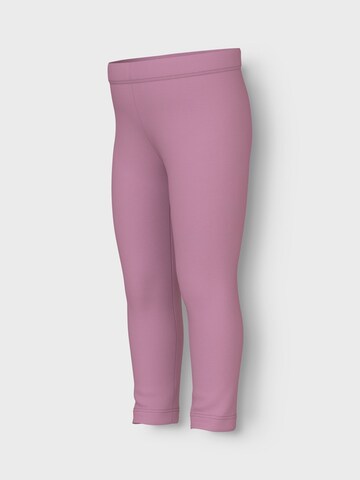 NAME IT Skinny Leggings 'NMFDAVINA' in Purple
