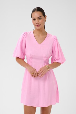Kaffe Kleid 'KANeema' in Pink: Vorderseite