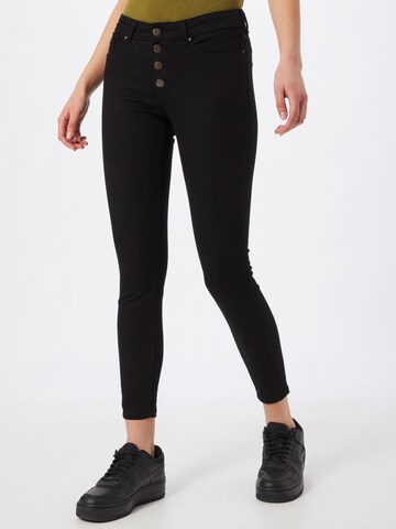 Skinny Jeans de la ONLY pe negru: față