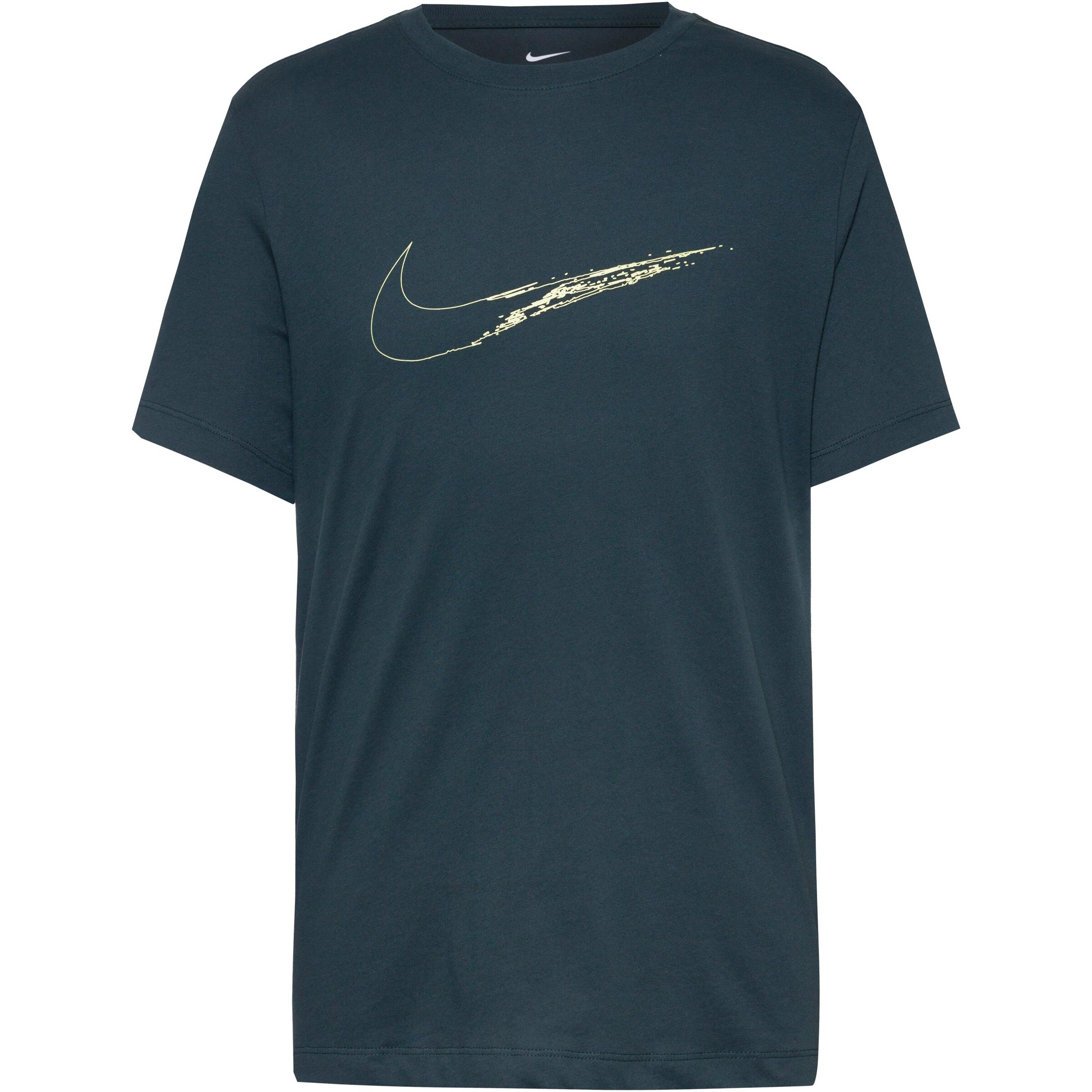 NIKE Performance Shirt 'DF' in Dark green / Silver, Item view