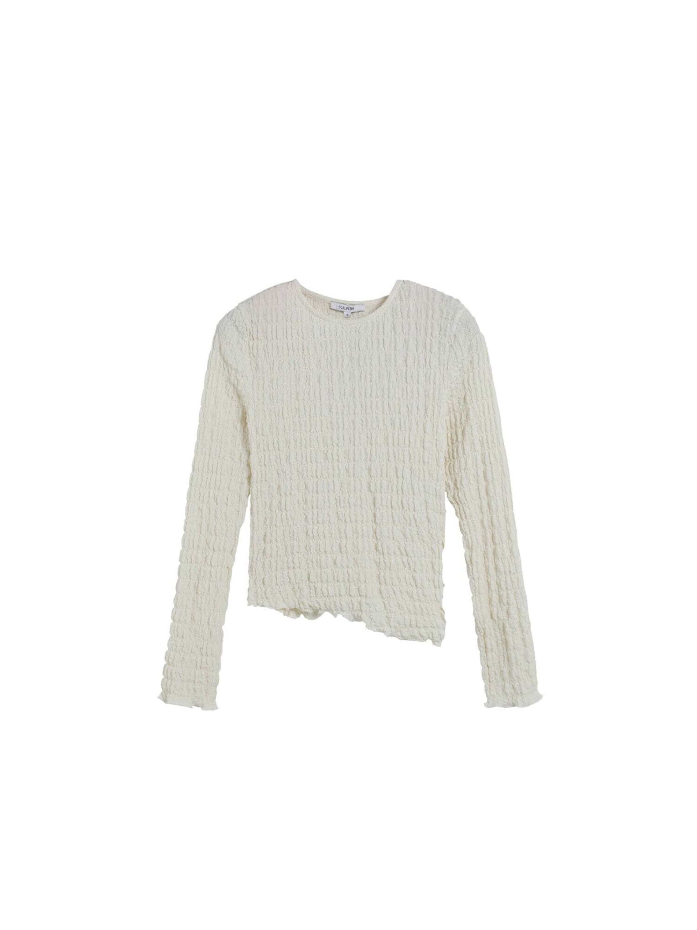 Scalpers Tričko - Biela: predná strana