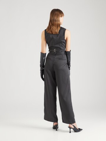 Dorothy Perkins Wide leg Pleat-Front Pants in Black