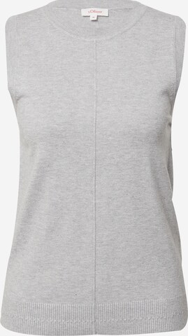 Pull-over s.Oliver en gris : devant