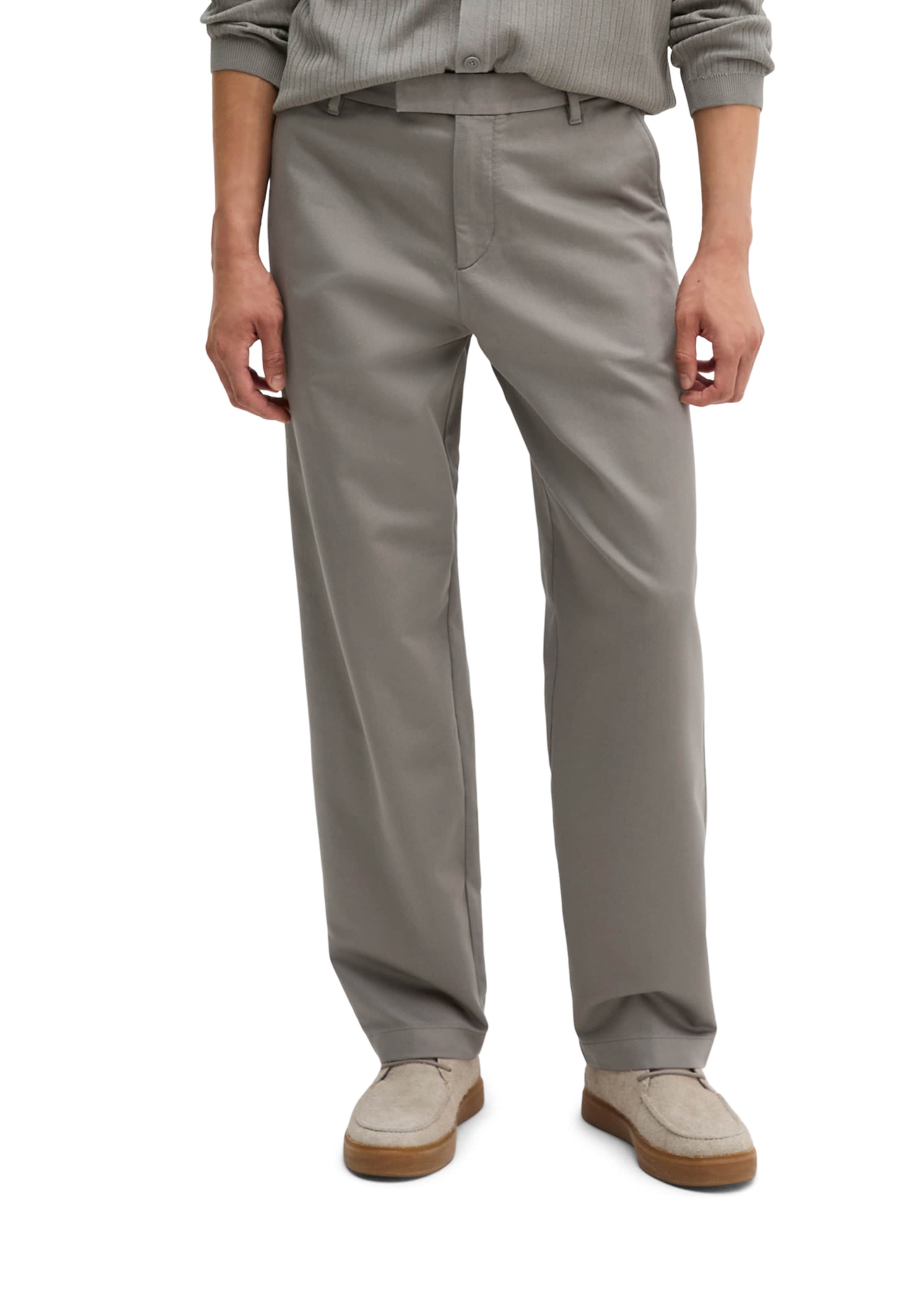 Marc O'Polo Regular Chinohose in Grau