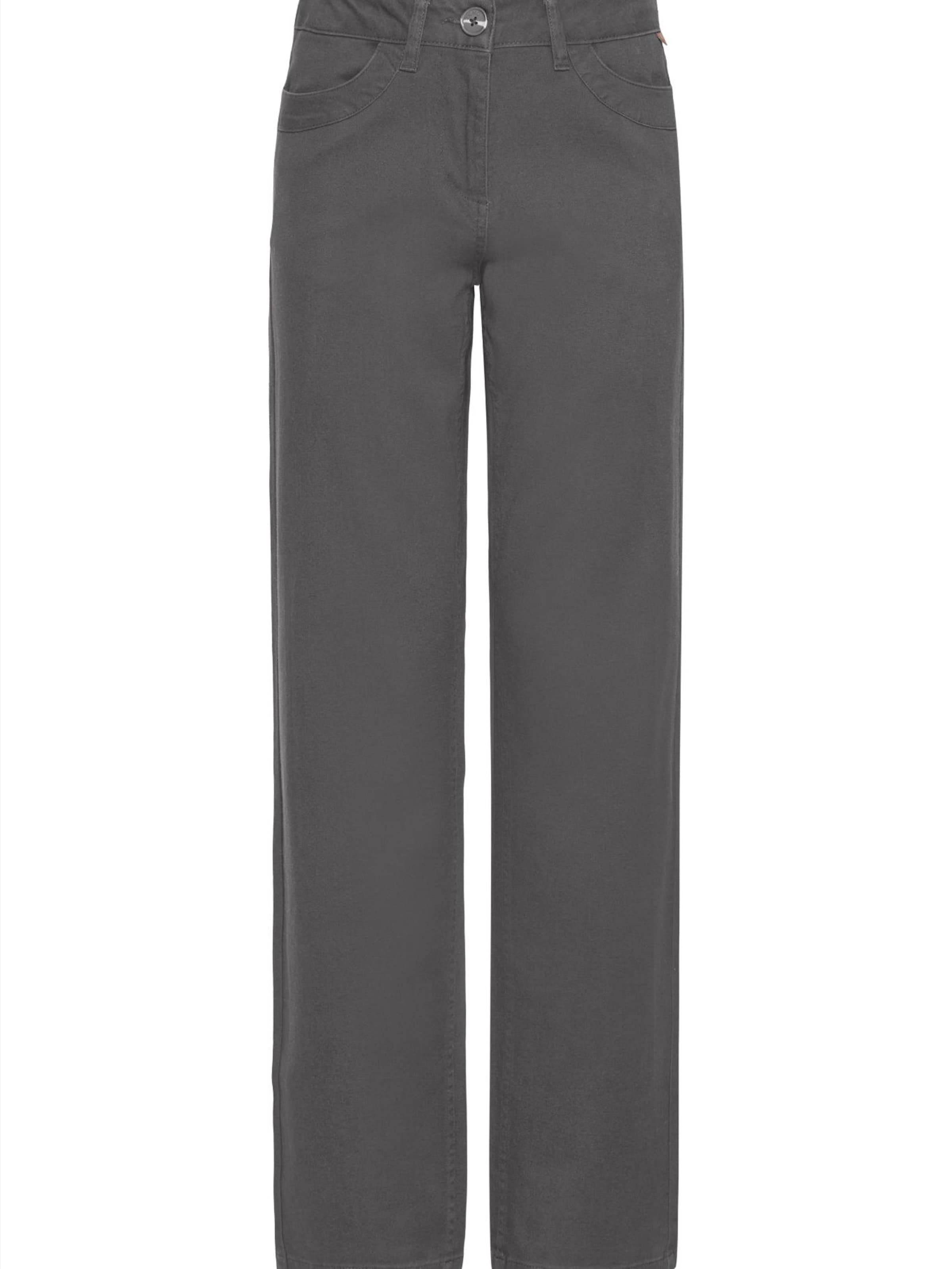 Oxmo - Regular Calças ' OXIBEN 5-POCKET ' em cinzento: frente