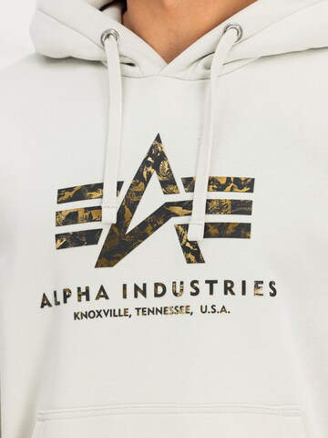 Sweat-shirt ALPHA INDUSTRIES en gris
