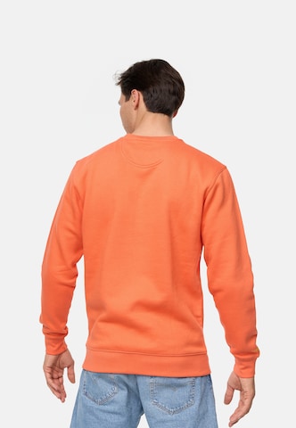 smiler. Sweatshirt dude. in Orange