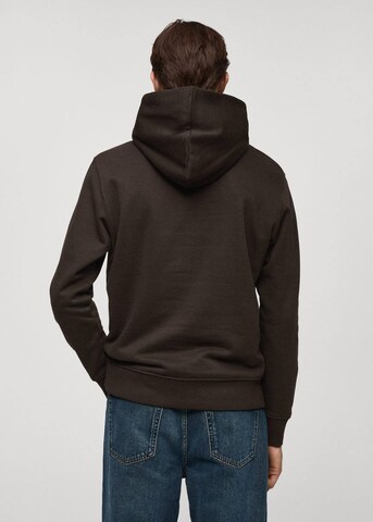 MANGO MAN Sweatshirt 'Bono' in Brown