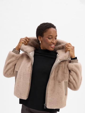Marie Lund Übergangsjacke in Beige: Vorderseite