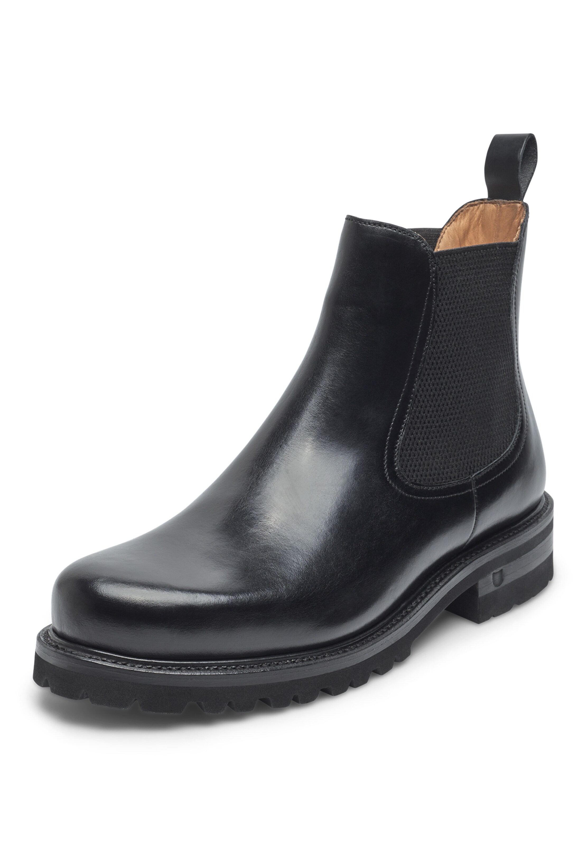 Henry Stevens Chelsea Boots 'Harry' in Schwarz