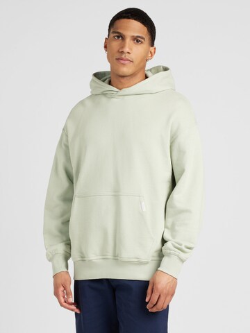 JACK & JONES Sweatshirt 'COLLECTIVE' i grön: framsida