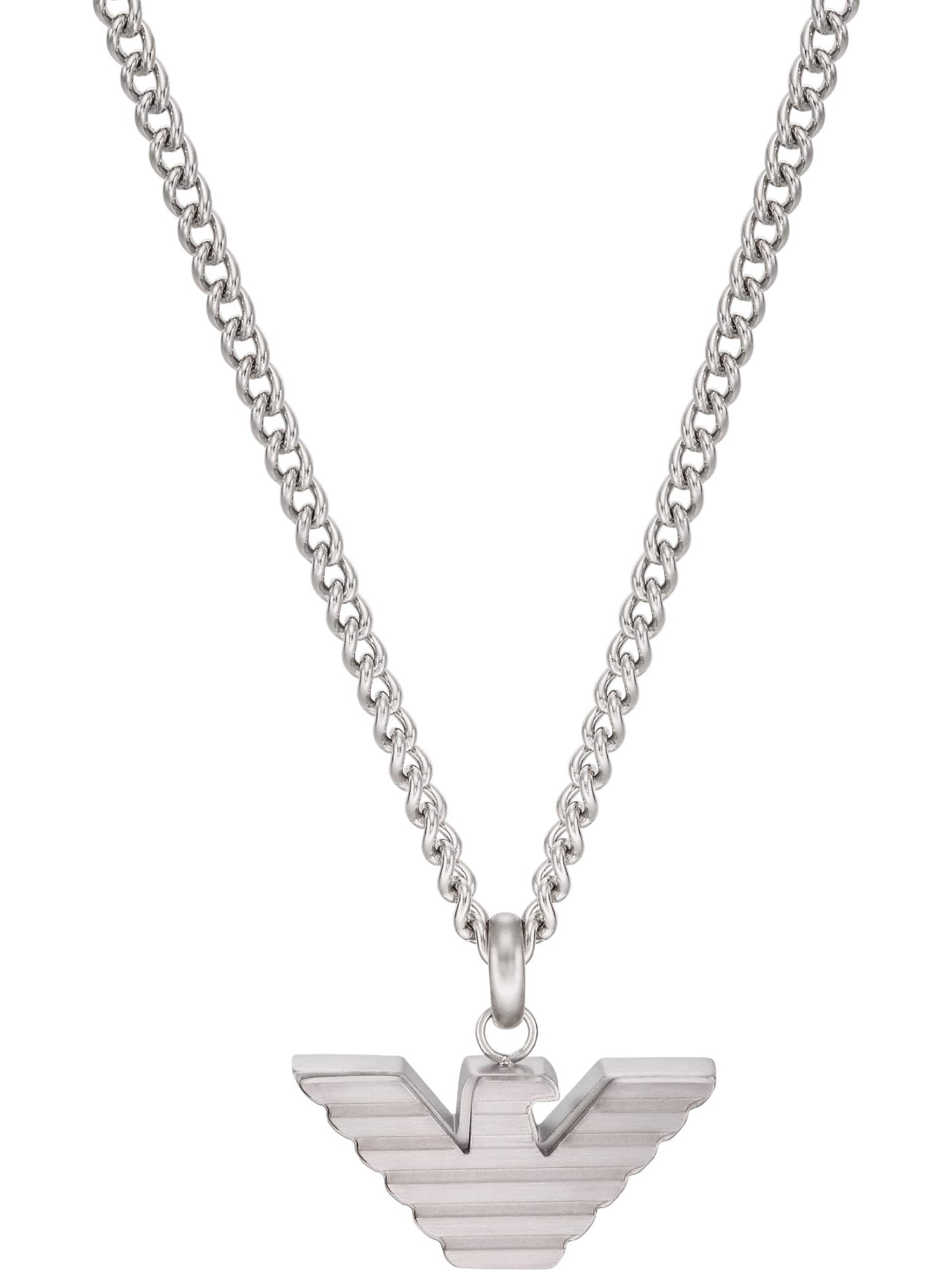 Emporio Armani Αλυσίδα σε ασημί