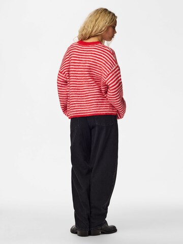 PIECES Pullover 'ADA' in Rot